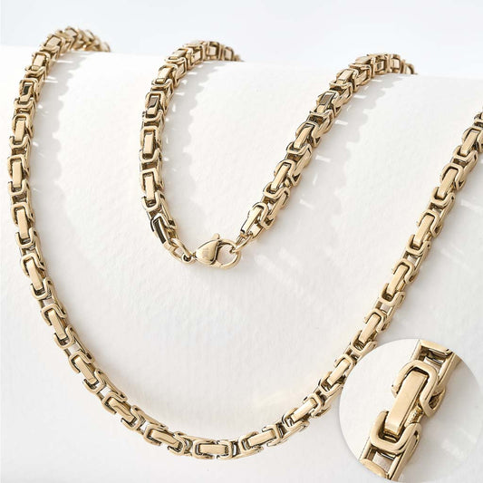 COMBO RÚSTICA X2: CADENA + PULSERA