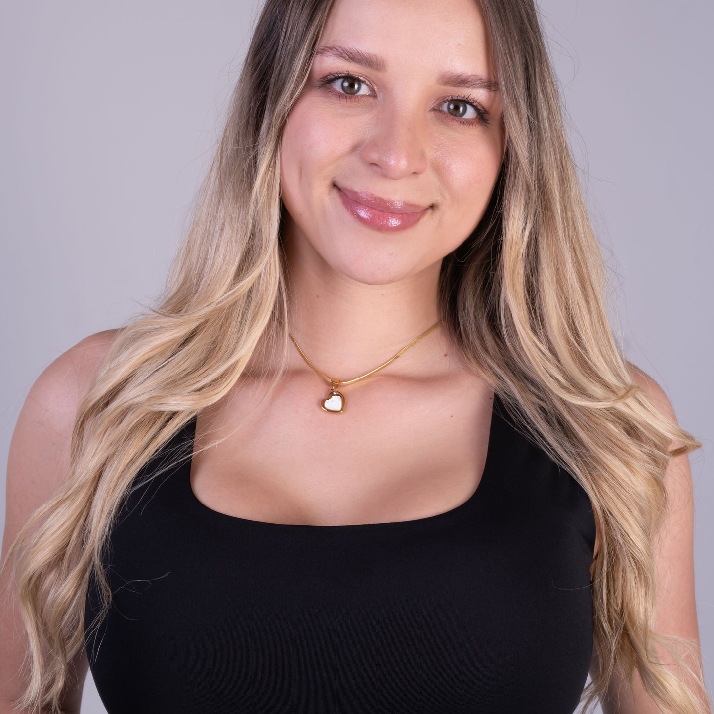 CADENA CORAZÓN — MUJER — 3MM