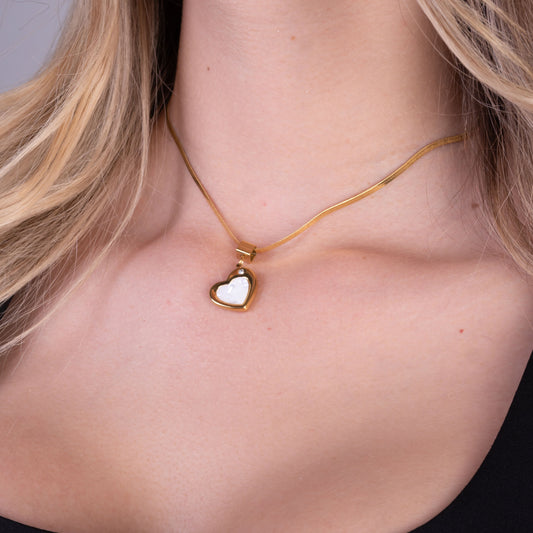 CADENA CORAZÓN — MUJER — 3MM