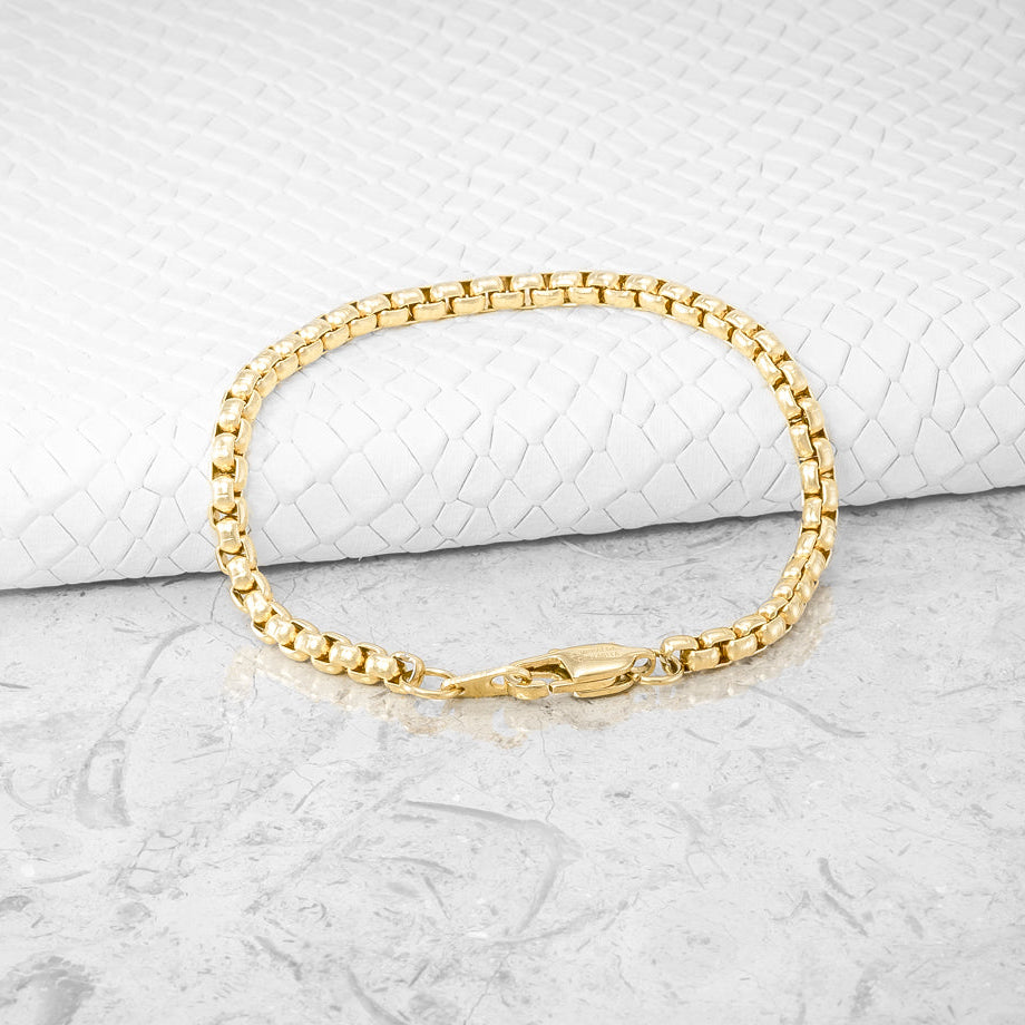 PULSERA VENECIANA — 4MM — HOMBRE