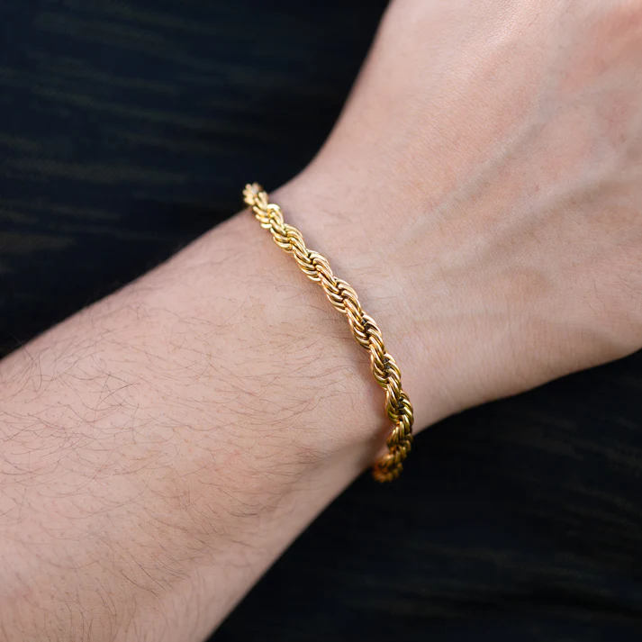 PULSERA LAZO ÁUREA - 4MM