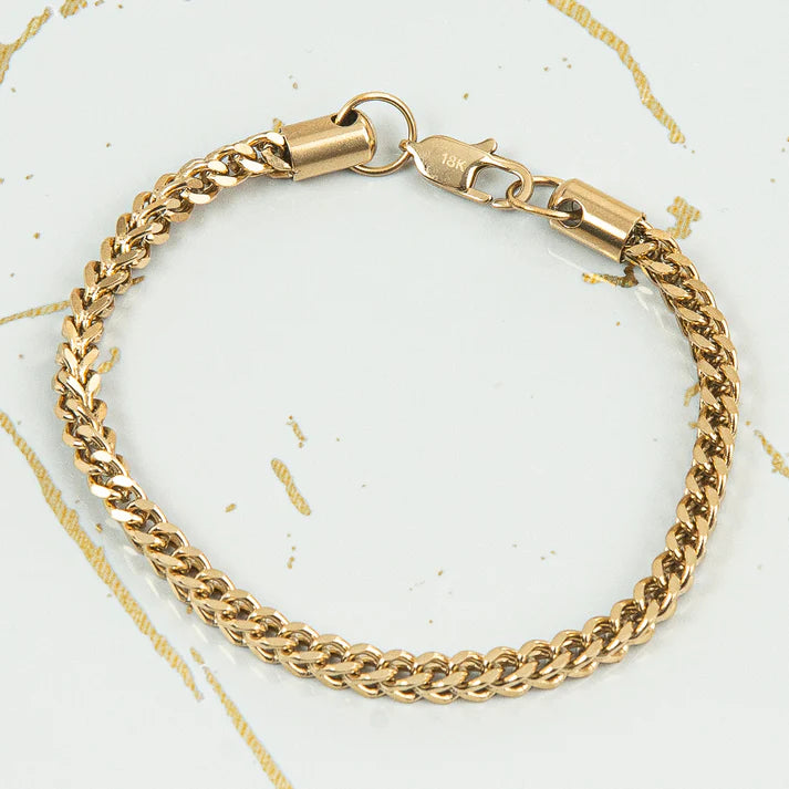 PULSERA FRANCO — 4MM — HOMBRE