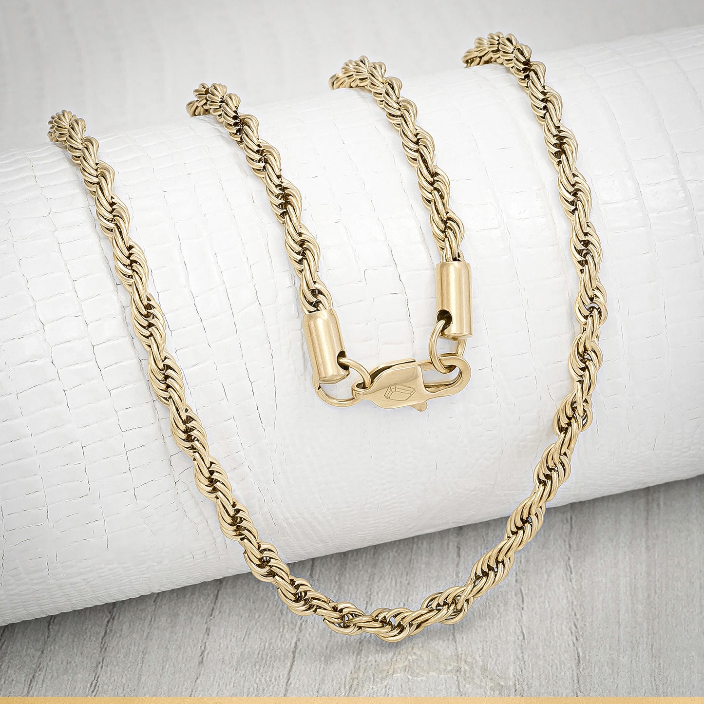 CADENA LAZO — 4MM — HOMBRE