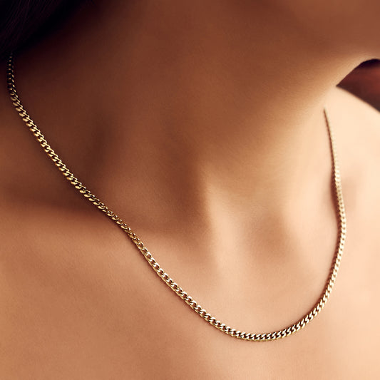 CADENA CUBANA — MUJER — 3MM