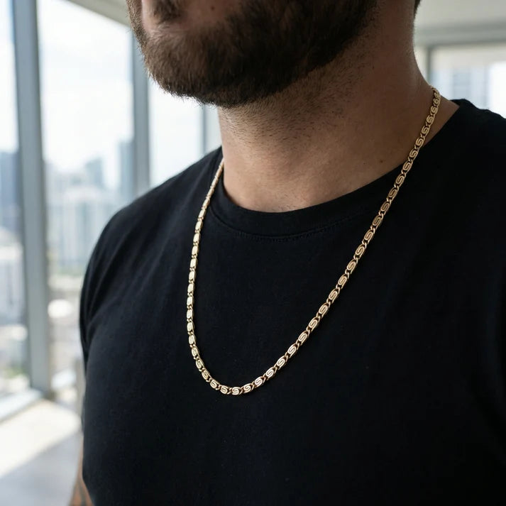 CADENA CLIP — HOMBRE — 4MM