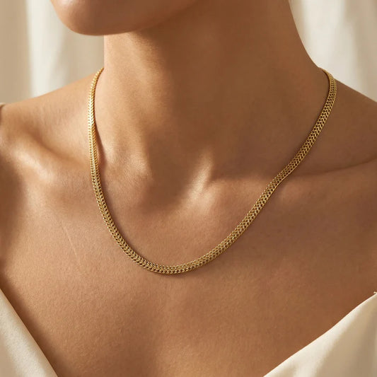 CADENA ROMA — MUJER — 4MM
