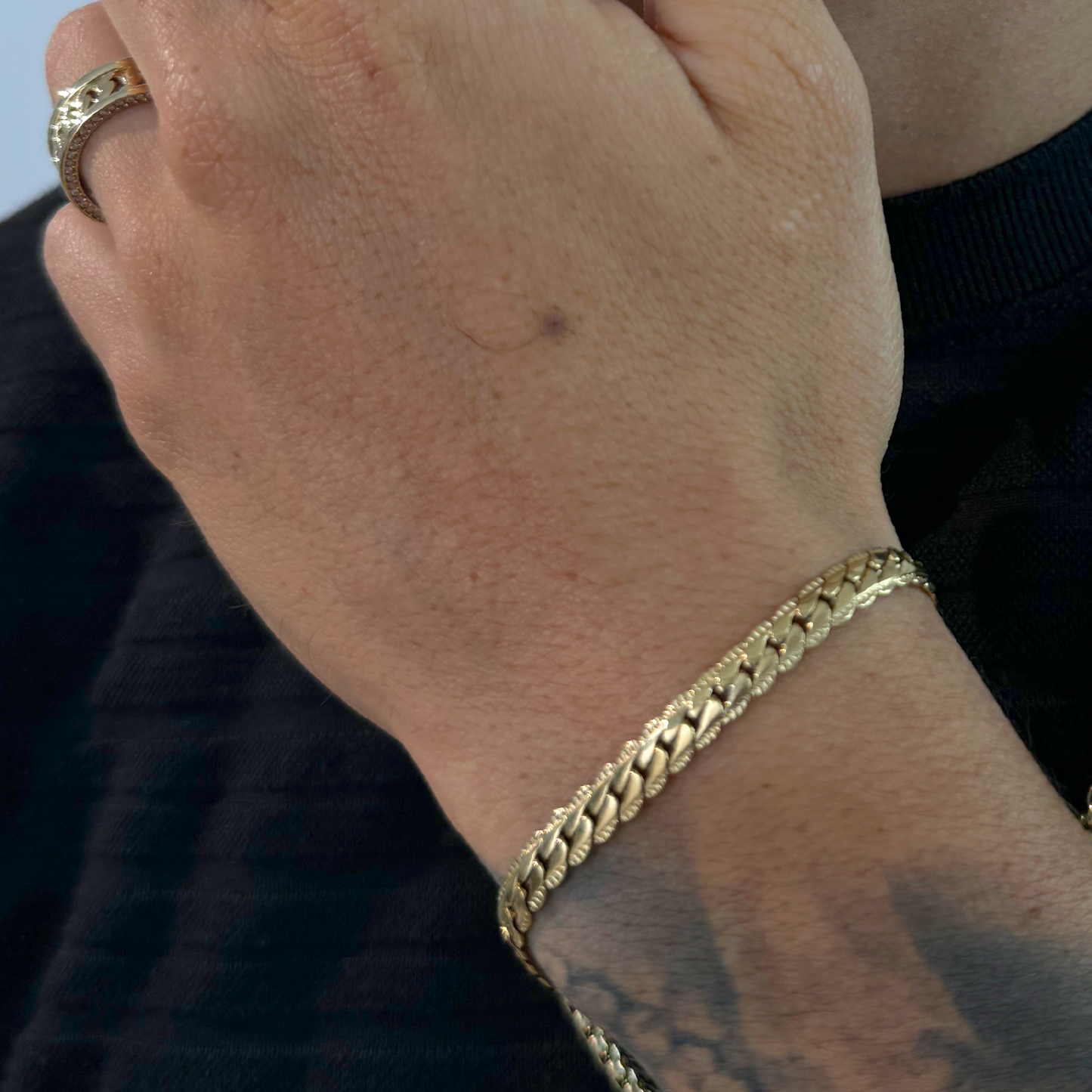 PULSERA GRABADA - 6MM