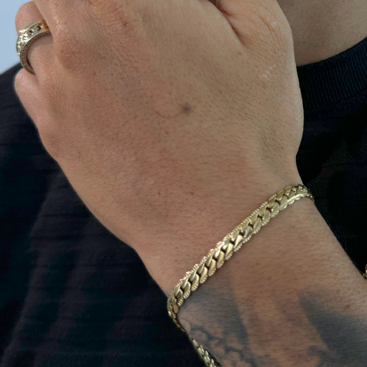 PULSERA GRABADA - 6MM