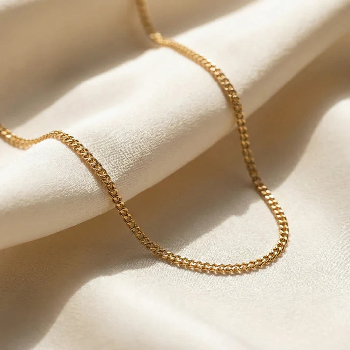 CADENA CUBANA — MUJER  — 3MM