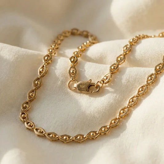 CADENA OJOS — MUJER  — 3.5MM