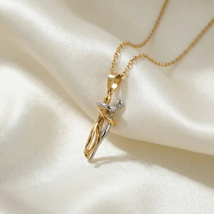CADENA PAREJA — MUJER  — 2MM