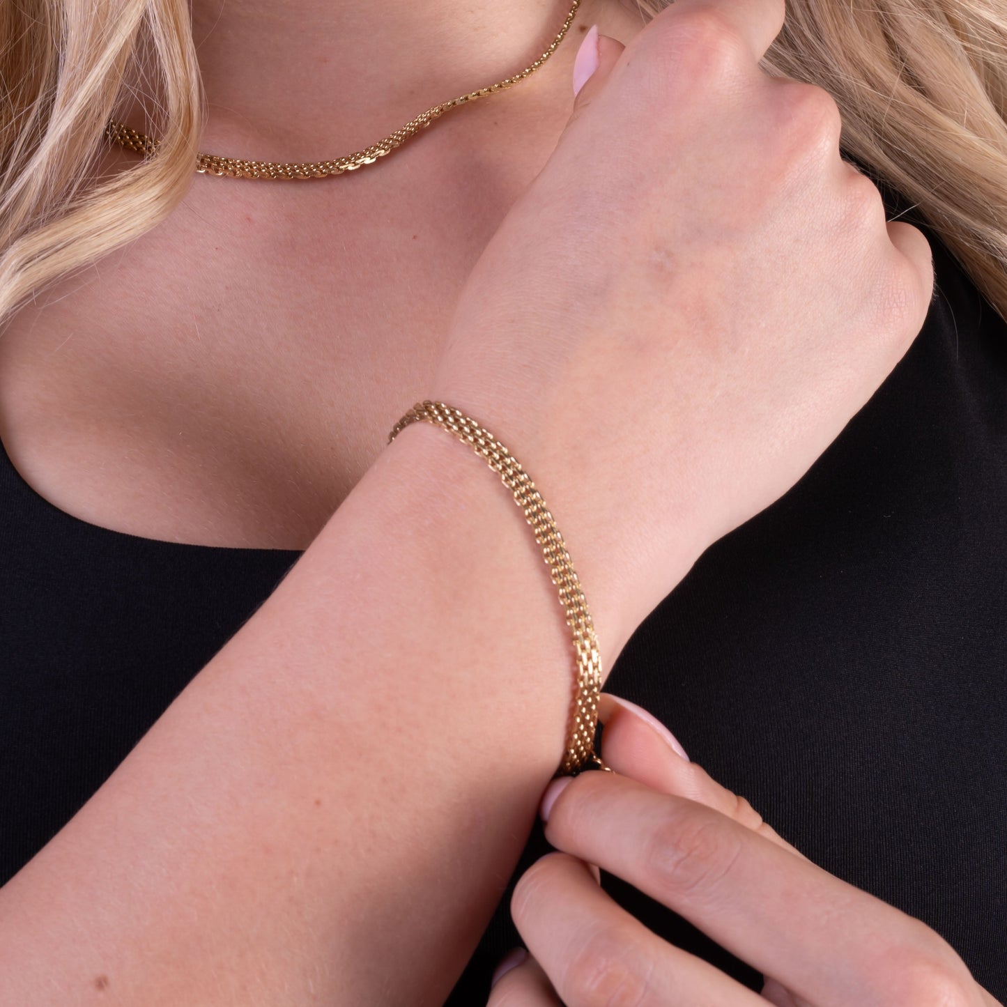PULSERA CHINESCA — 4MM — MUJER