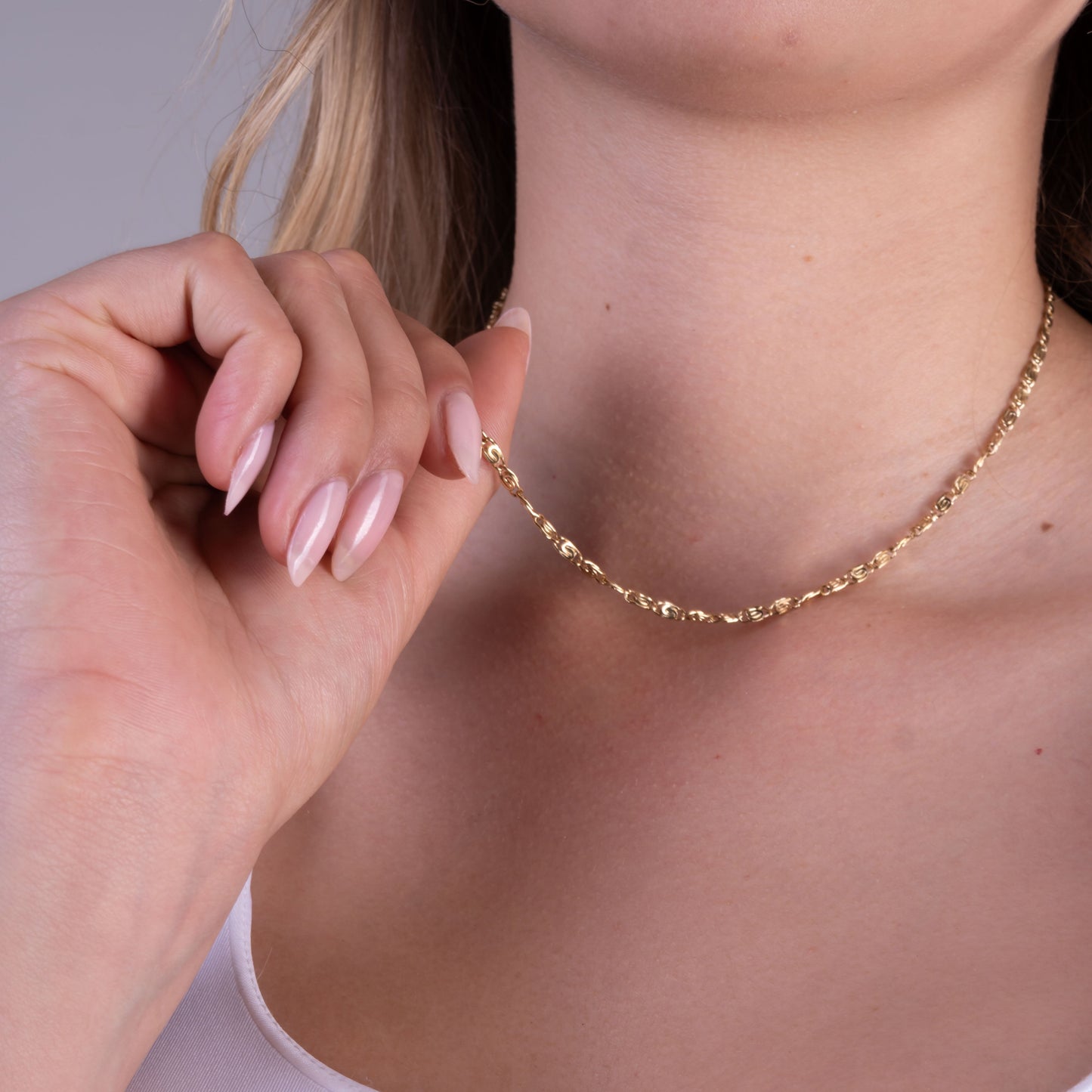 CADENA CLIP — MUJER  — 3MM