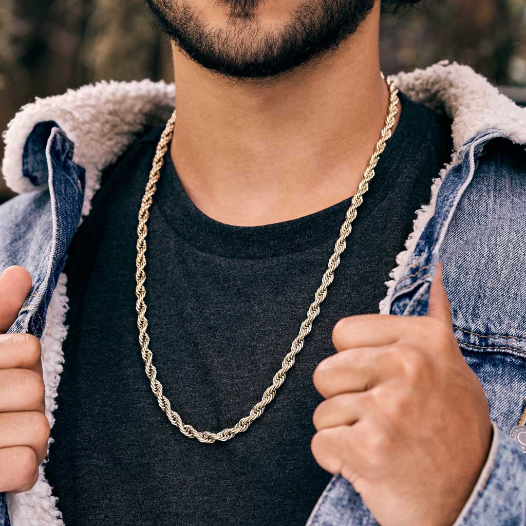 CADENA TRENZADA LAZO - 6MM