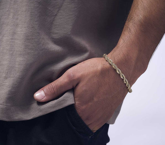 PULSERA LAZO ÁUREA - 4MM