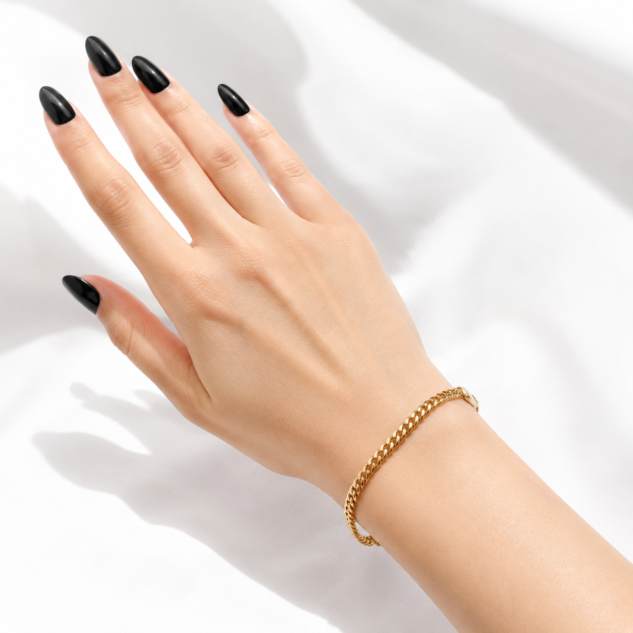 PULSERA CUBANA — 3MM — MUJER