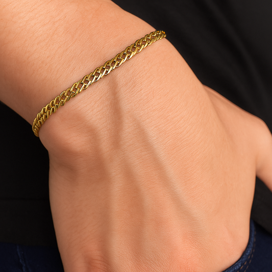 PULSERA ENTRELAZADA PARKER - 4MM