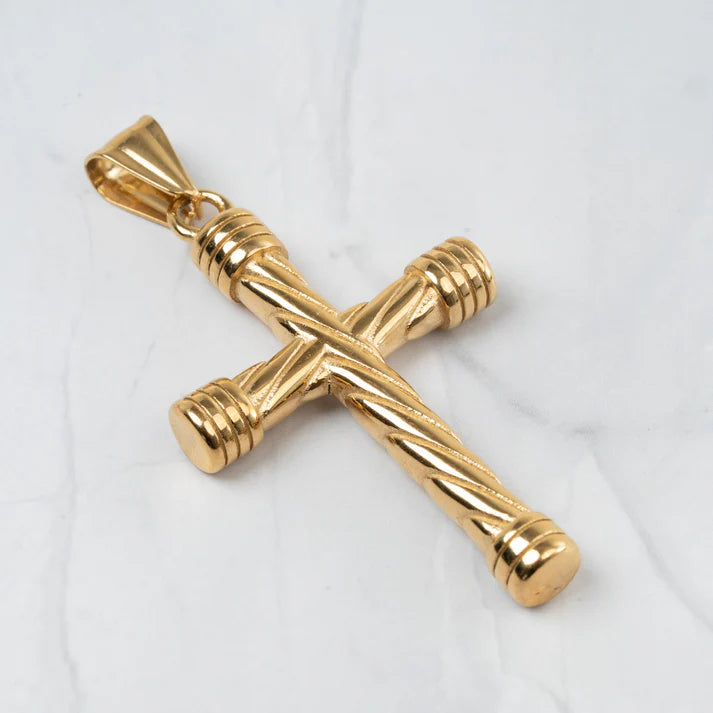 DIJE - CRUZ LAZO ENTRELAZADO