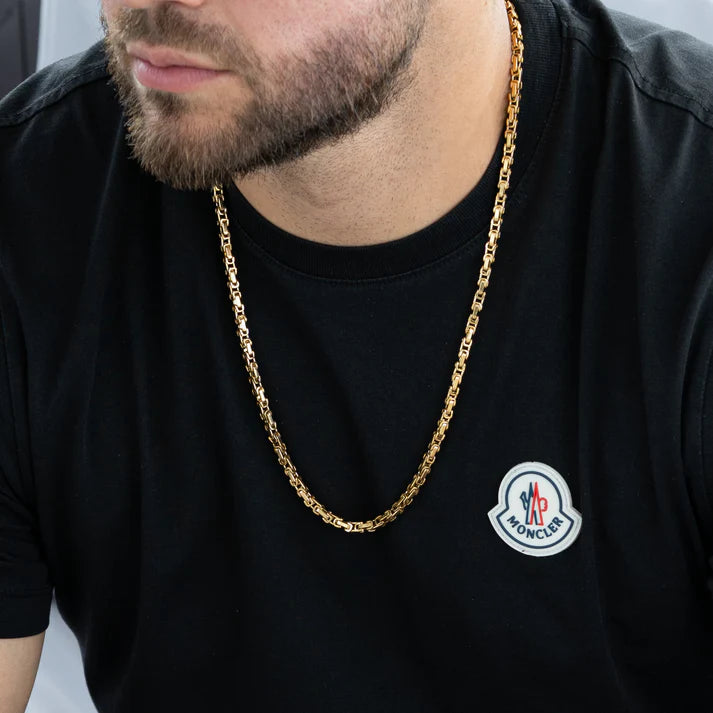 COMBO RÚSTICA X2: CADENA + PULSERA