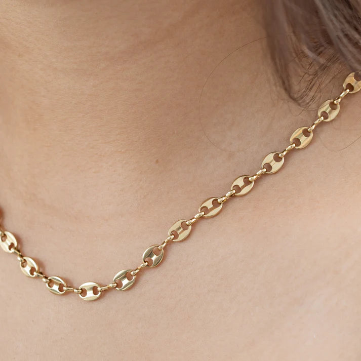 CADENA GRANO DE CAFÉ — MUJER — 5.5MM