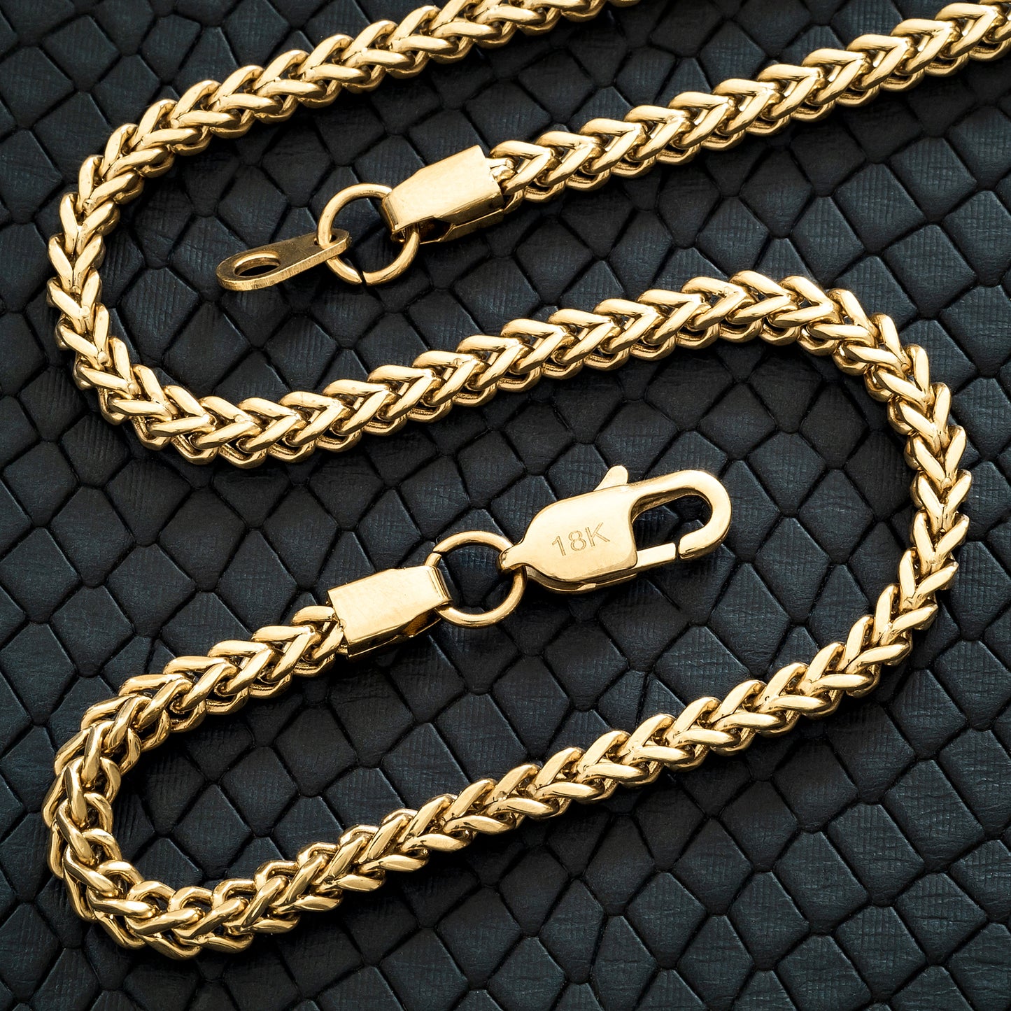 CADENA FRANCO VANGAL ORO LA. 18K + CAJA DE LUJO GRATIS + 30% OFF + ENVÍO GRATIS + GARANTÍA VITALICIA
