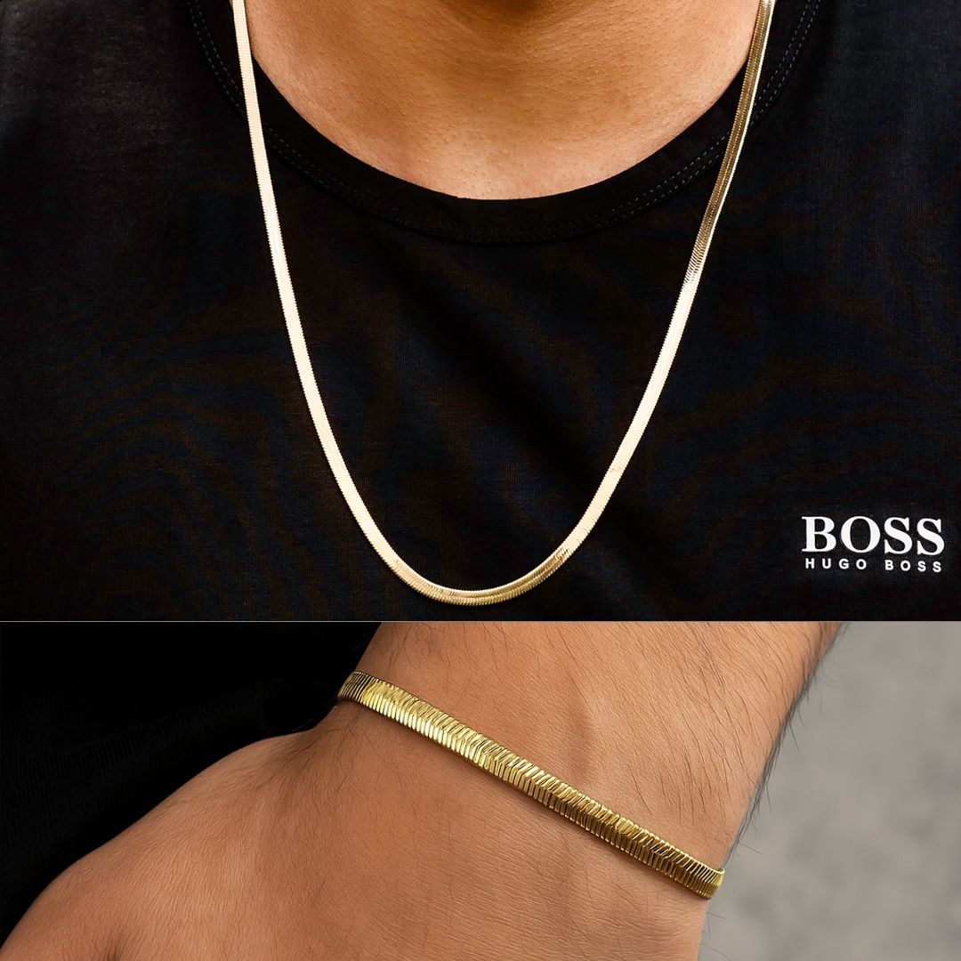 COMBO EGIPCIA X2 - CADENA + PULSERA