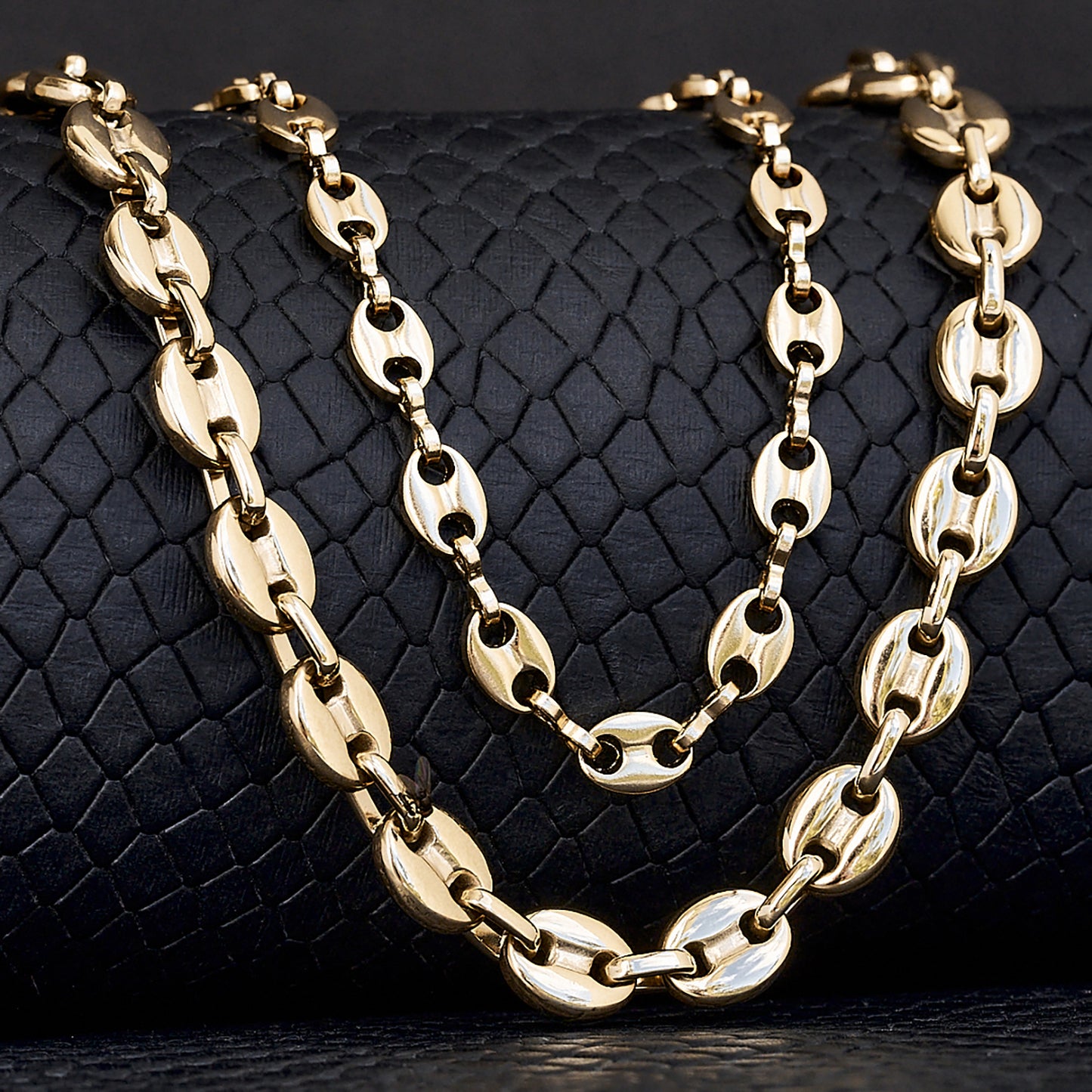 CADENA GRANO DE CAFÉ (SENCILLA) - 5.5MM