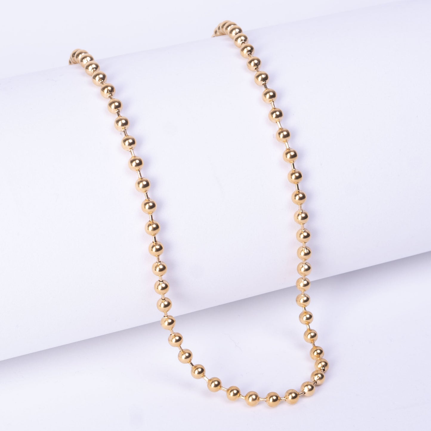 CADENA MILITAR — 5MM — HOMBRE