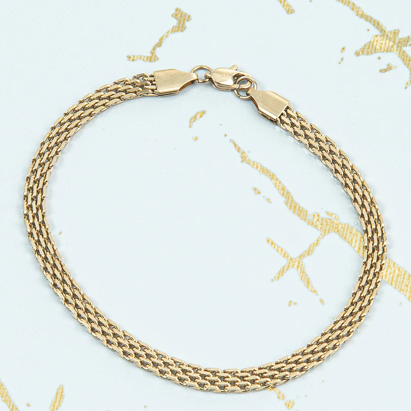PULSERA CHINESCA STARLINK - 4MM