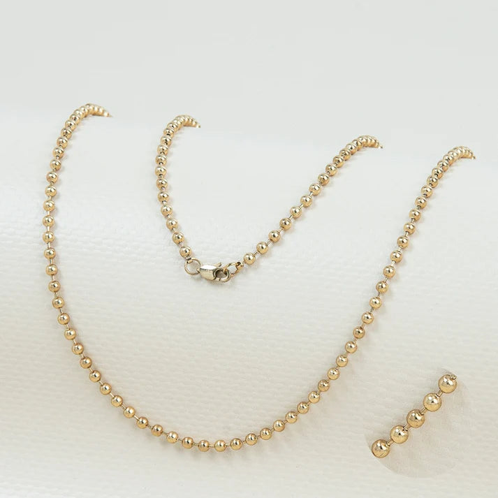 CADENA MILITAR — MUJER  — 3MM
