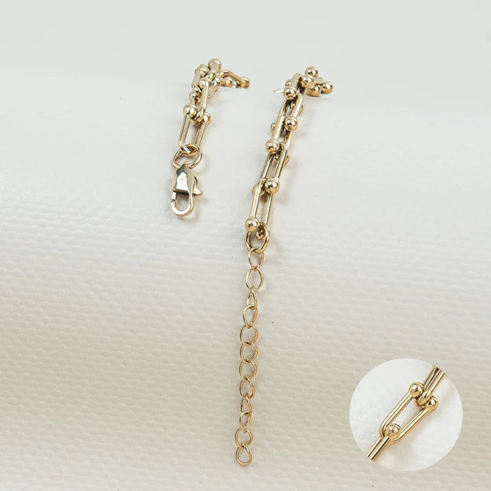 PULSERA ANCLA — 5MM — MUJER
