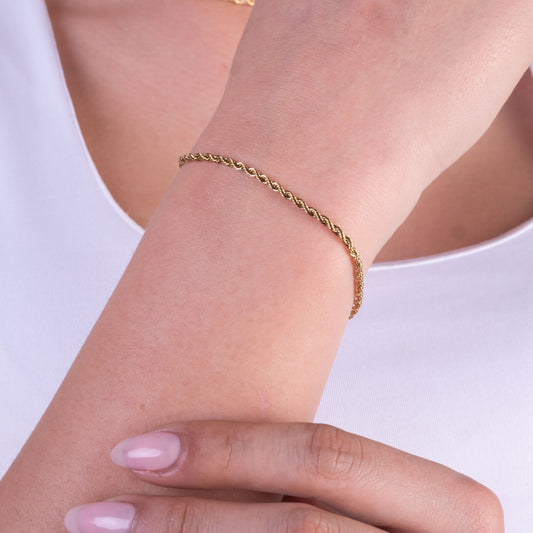 PULSERA LAZO — MUJER — 2MM