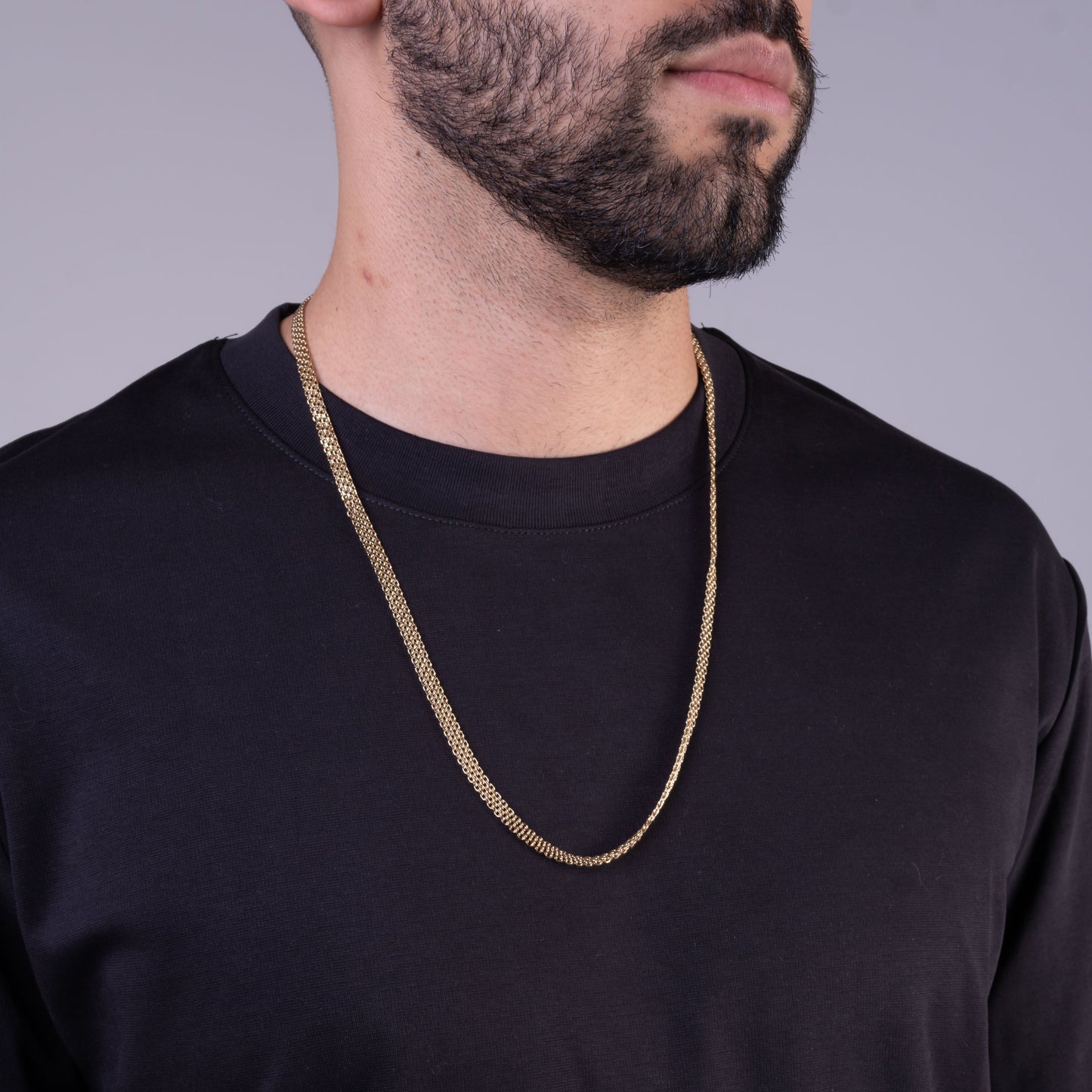 CADENA ROMA — HOMBRE — 4MM