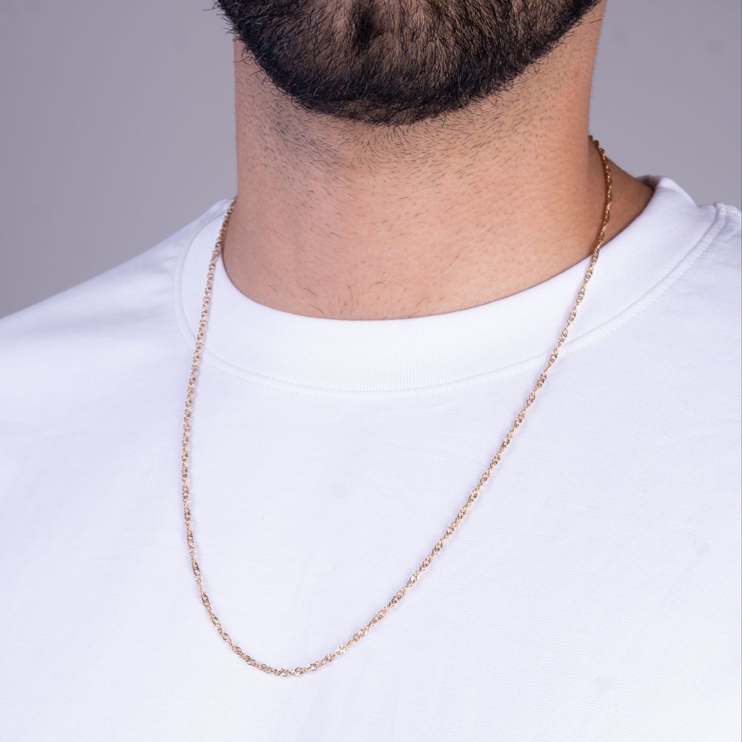 CADENA SINGAPÚR — HOMBRE — 2MM