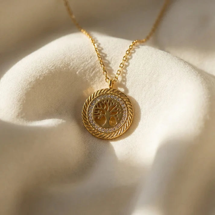 CADENA ARBOL DE VIDA — MUJER  — 2MM