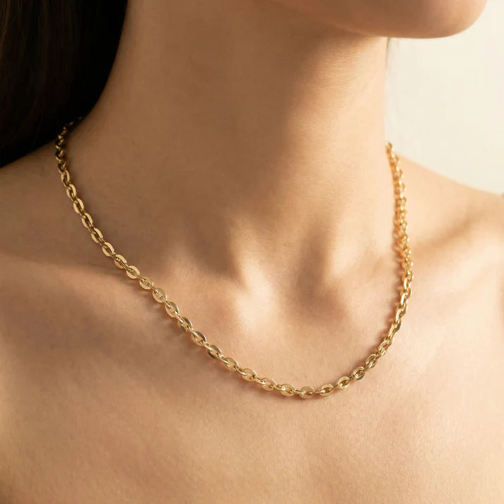 CADENA AROS — MUJER  — 3MM