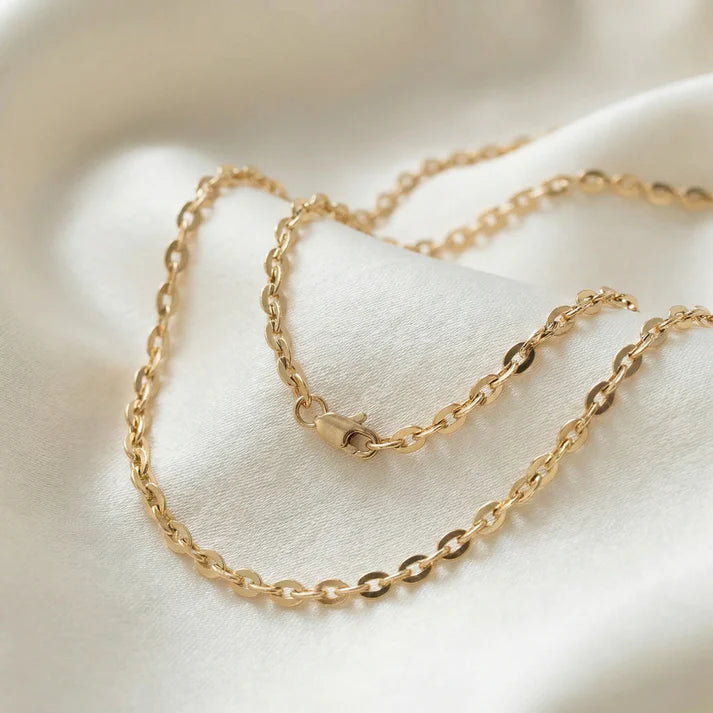 CADENA AROS — MUJER  — 3MM