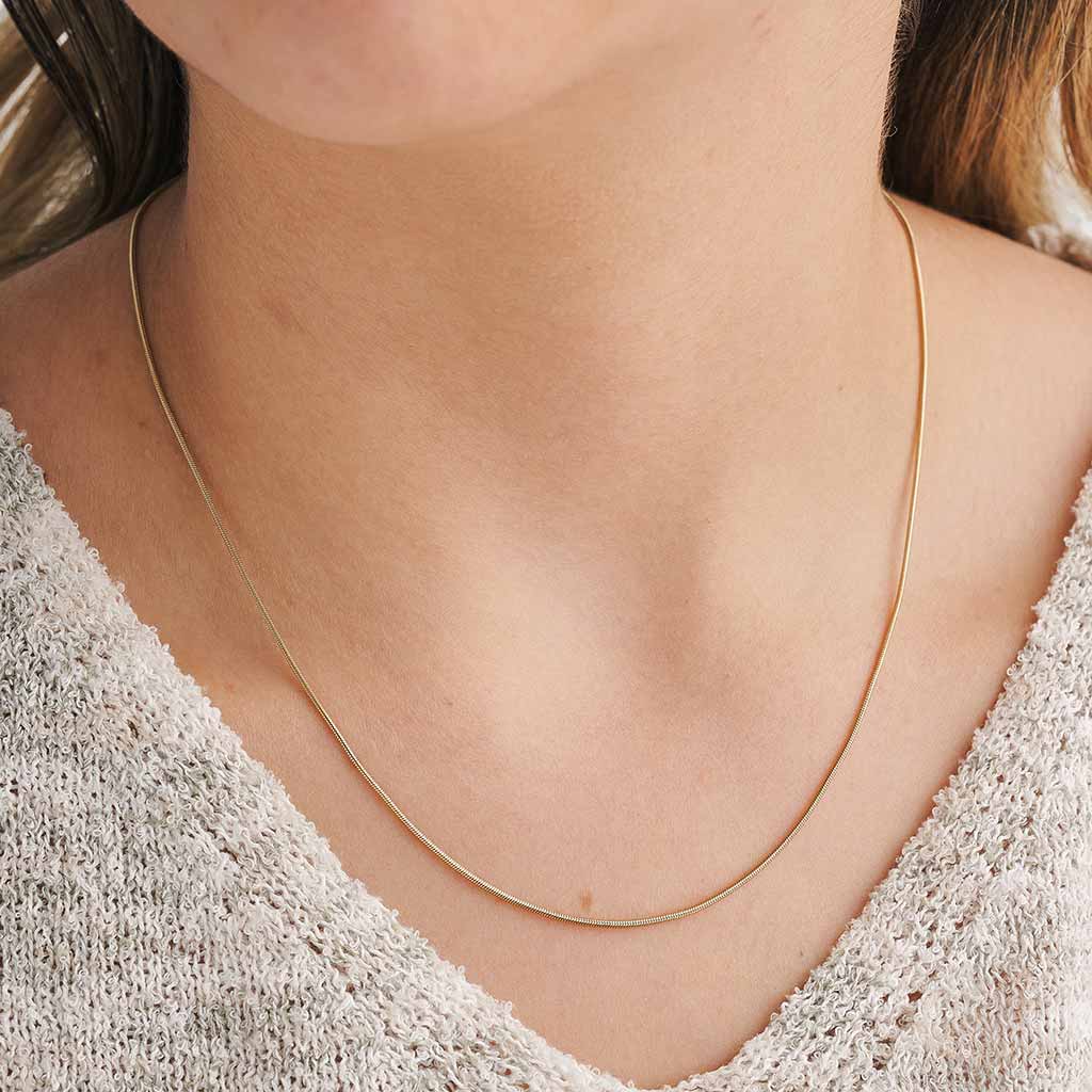 CADENA HILO  — MUJER  — 1MM