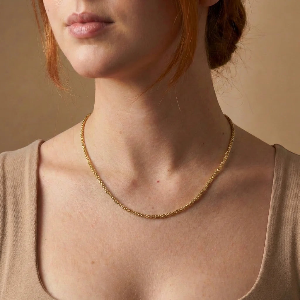 CADENA CHINA  — MUJER  — 2MM
