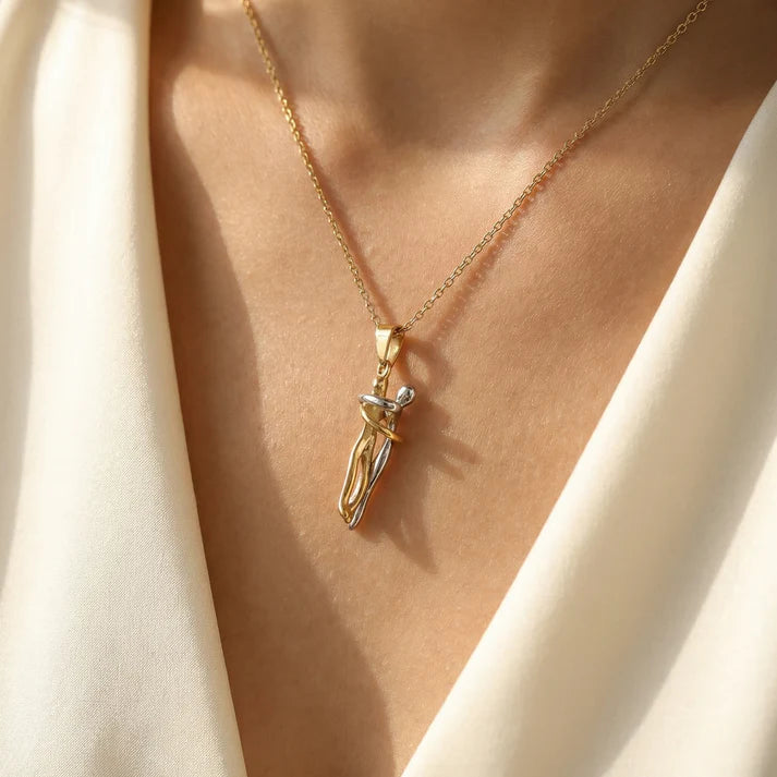 CADENA PAREJA — MUJER  — 2MM