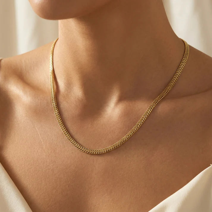 CADENA ROMA — MUJER  — 4MM